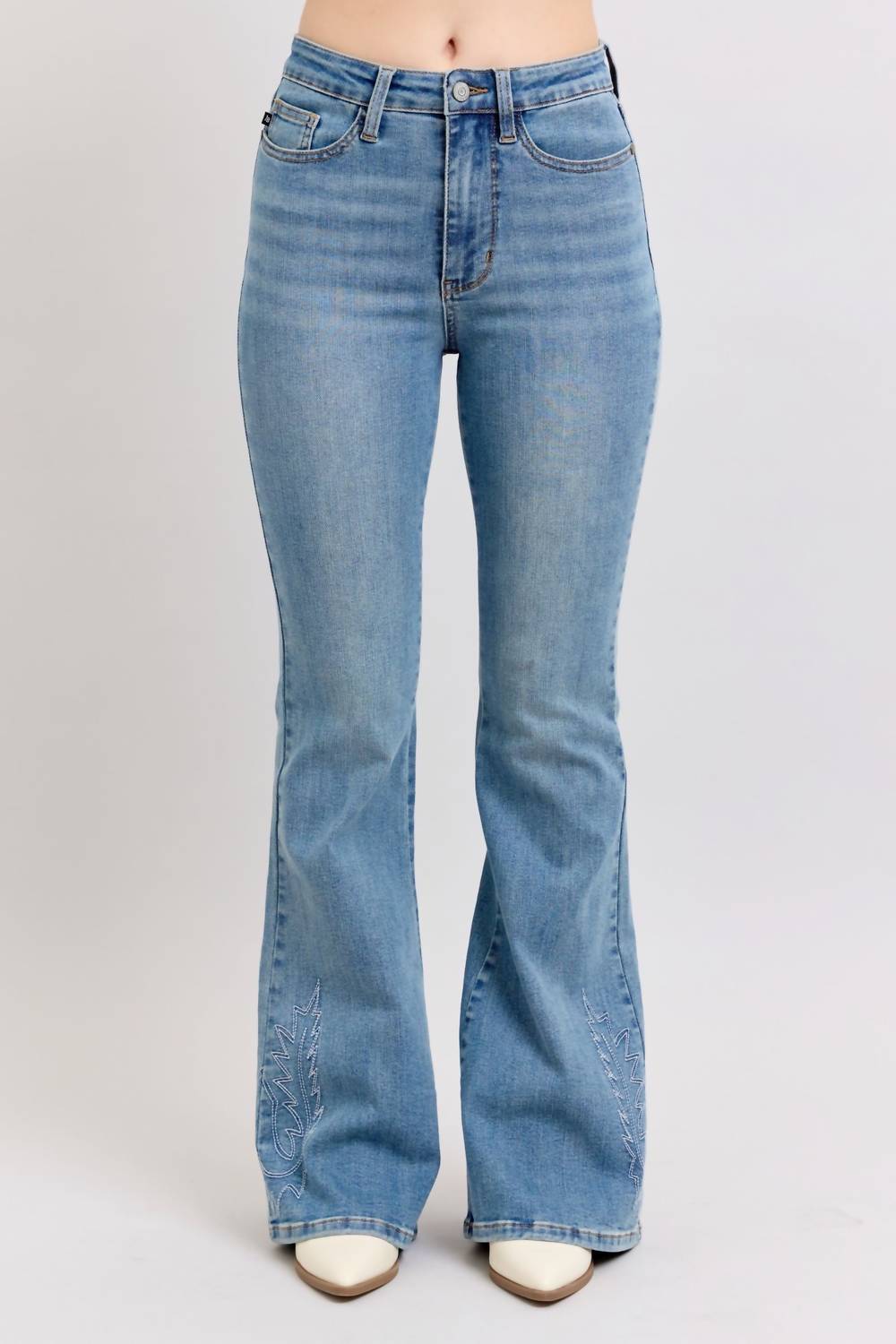 Judy Blue - Judy Blue Western Embroidered Flare