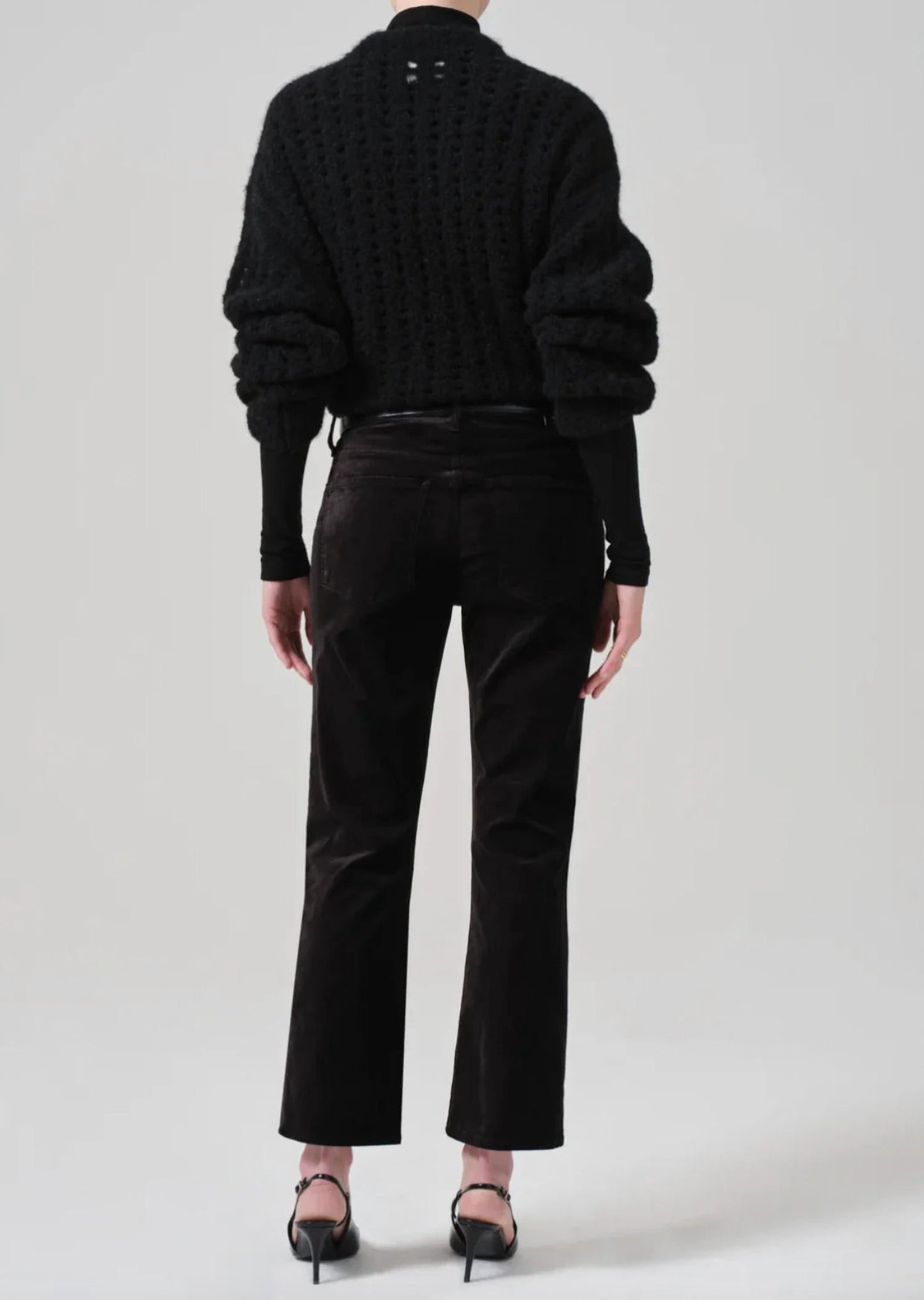 Citizens Of Humanity - Isola Cropped Velvet Trouser