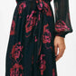 Brooks Brothers - Rose Wrap Chiffon Dress