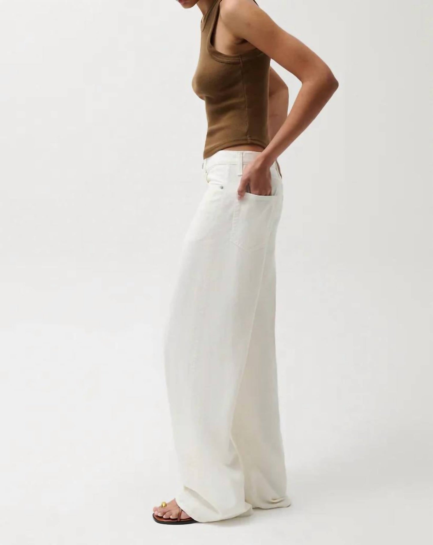 Pistola - Sydney High Rise Wide Leg Jeans