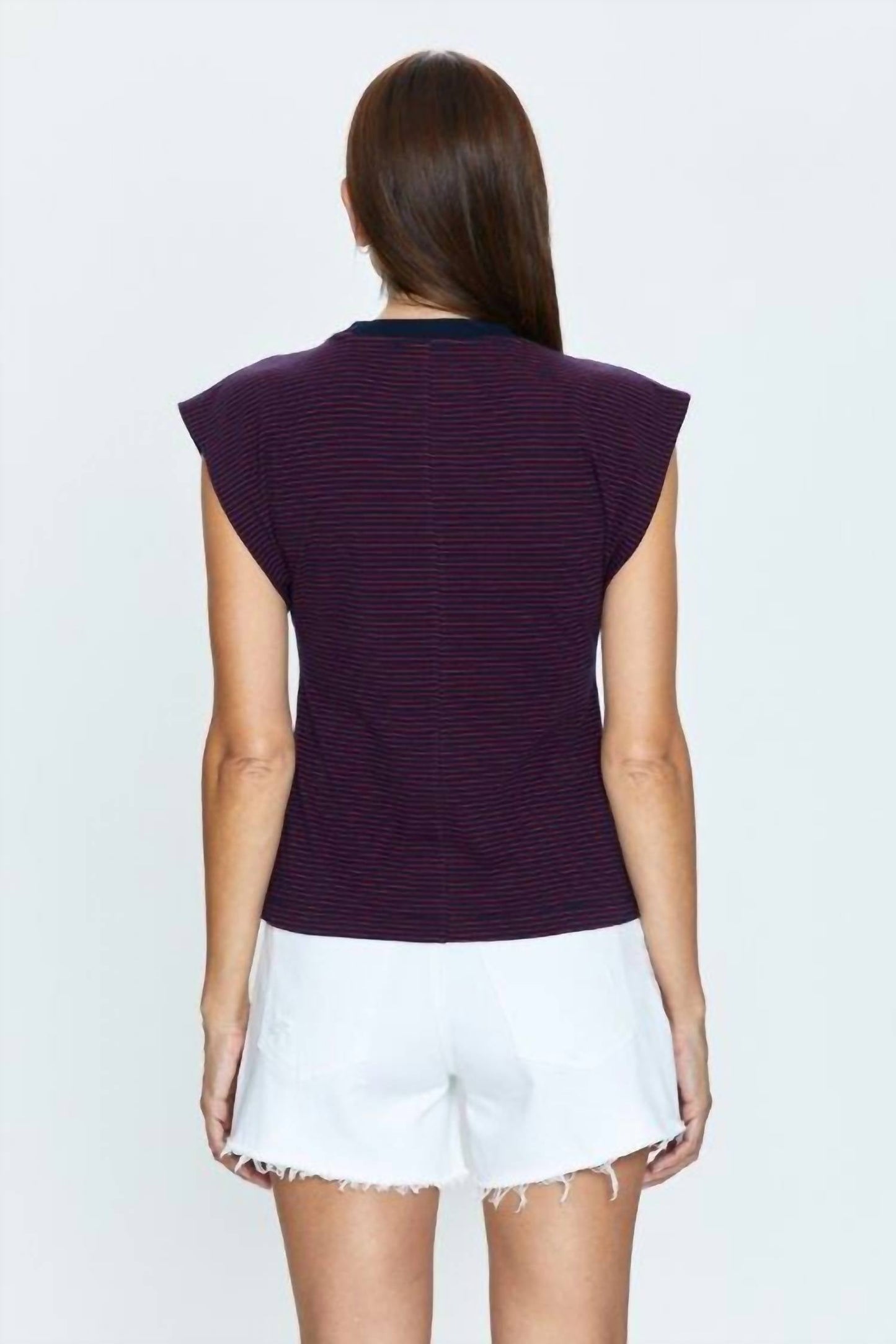 Pistola - Marina Wide Shoulder Muscle Tee Top