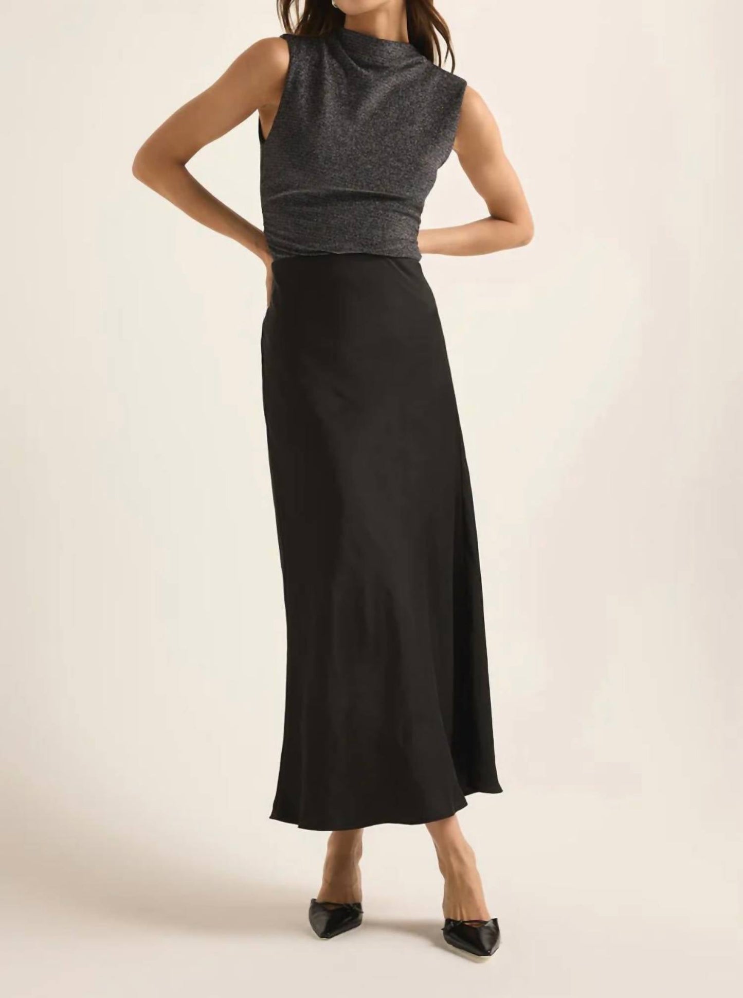 Z Supply - Europa Luxe Sheen Midi Skirt