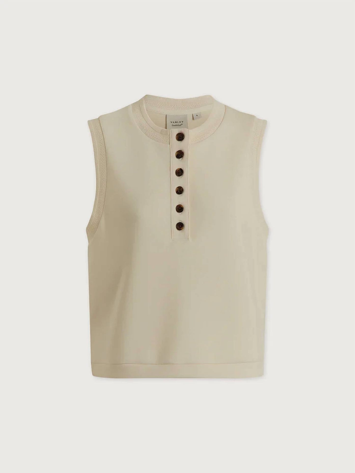 Varley - Marla Button Placket Tank Top