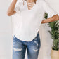143 Story - Unique Neckline Top