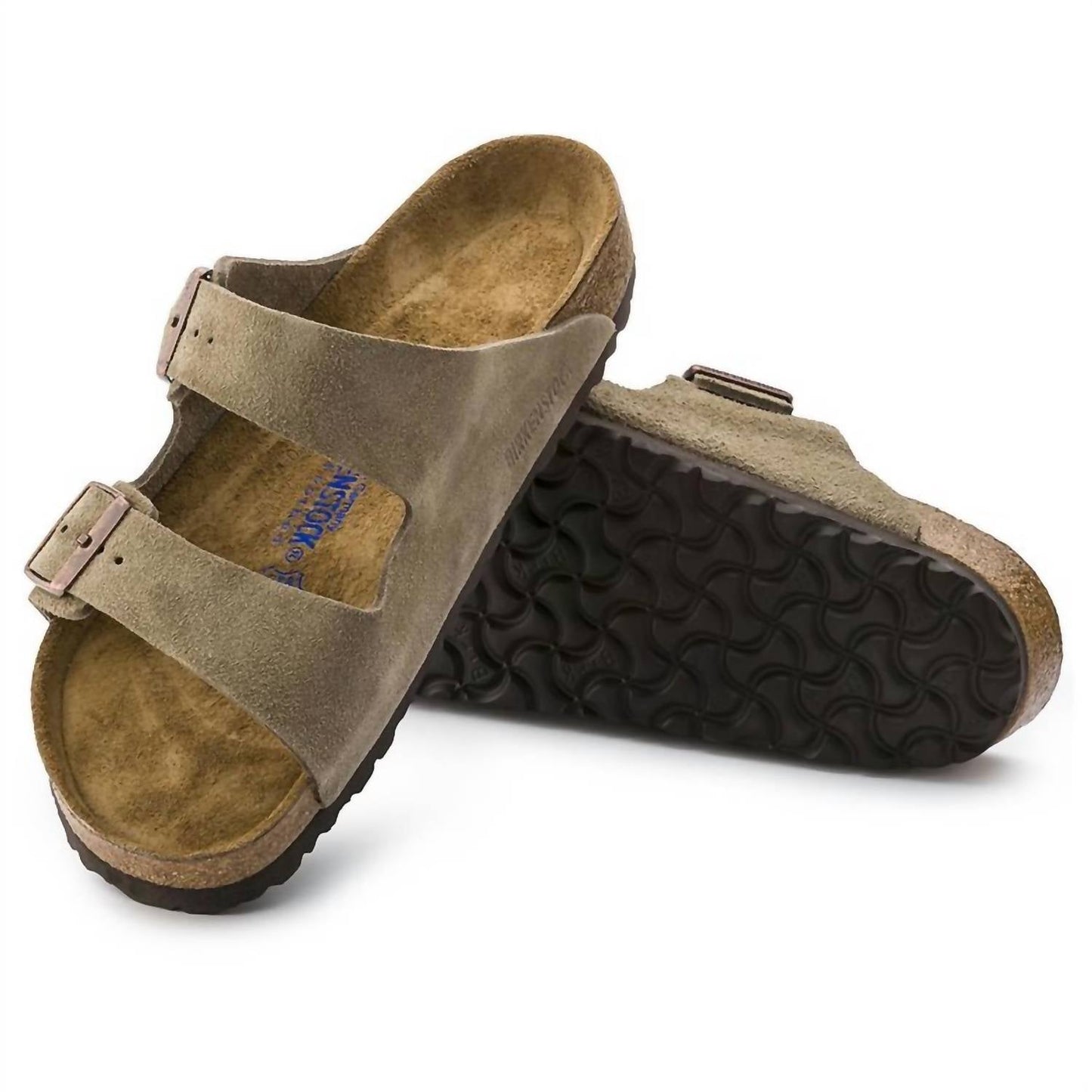 Birkenstock - Women's Arizona Soft Footbed Suede Sandals