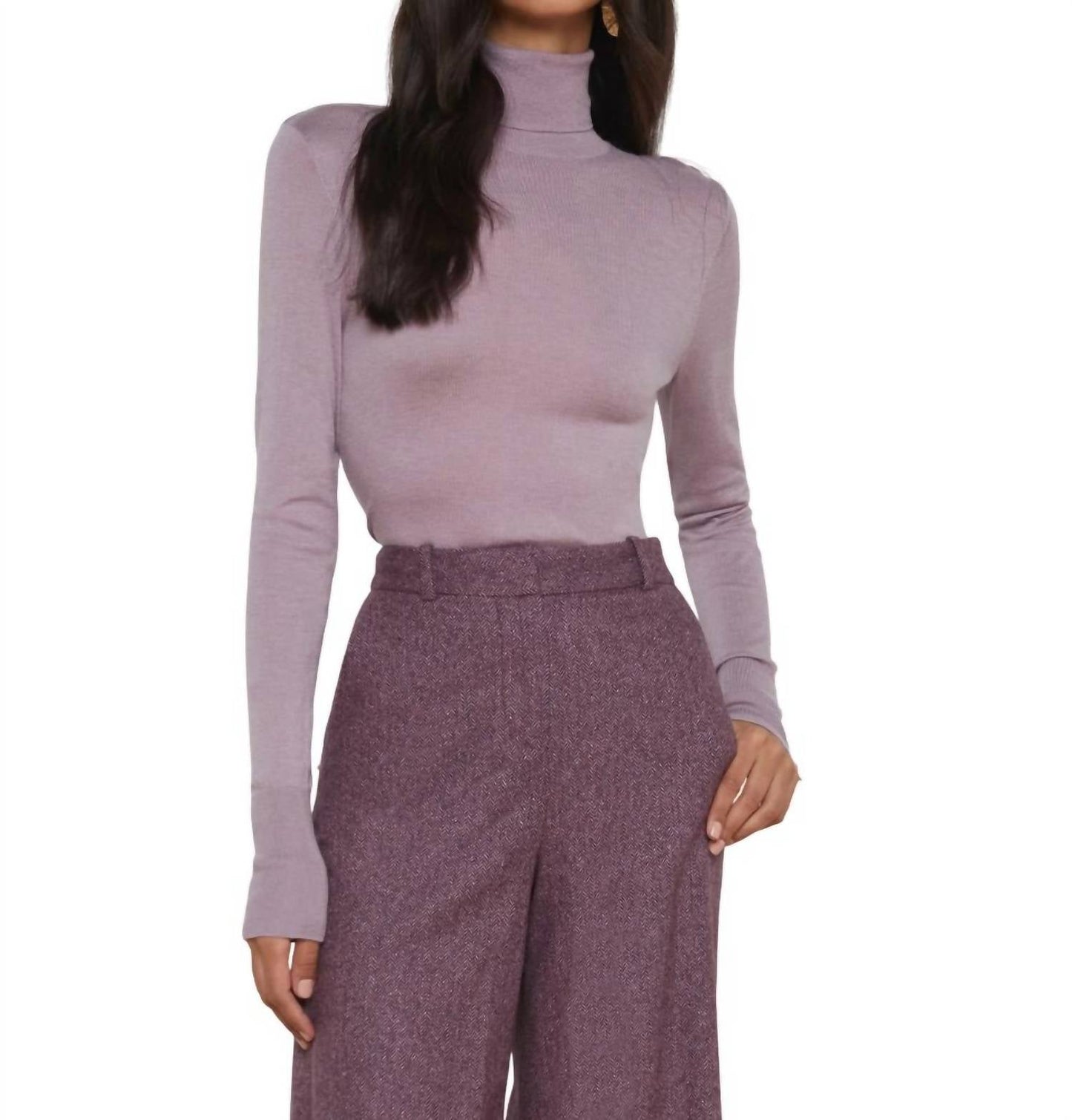 L'Agence - Flora Turtleneck Sweater