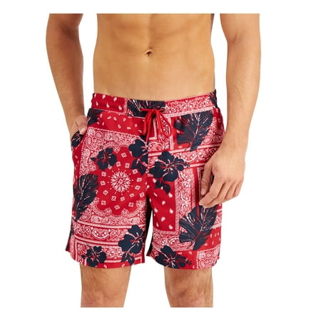 clubroom-mens-red-classic-fit-swim-trunks-xxl