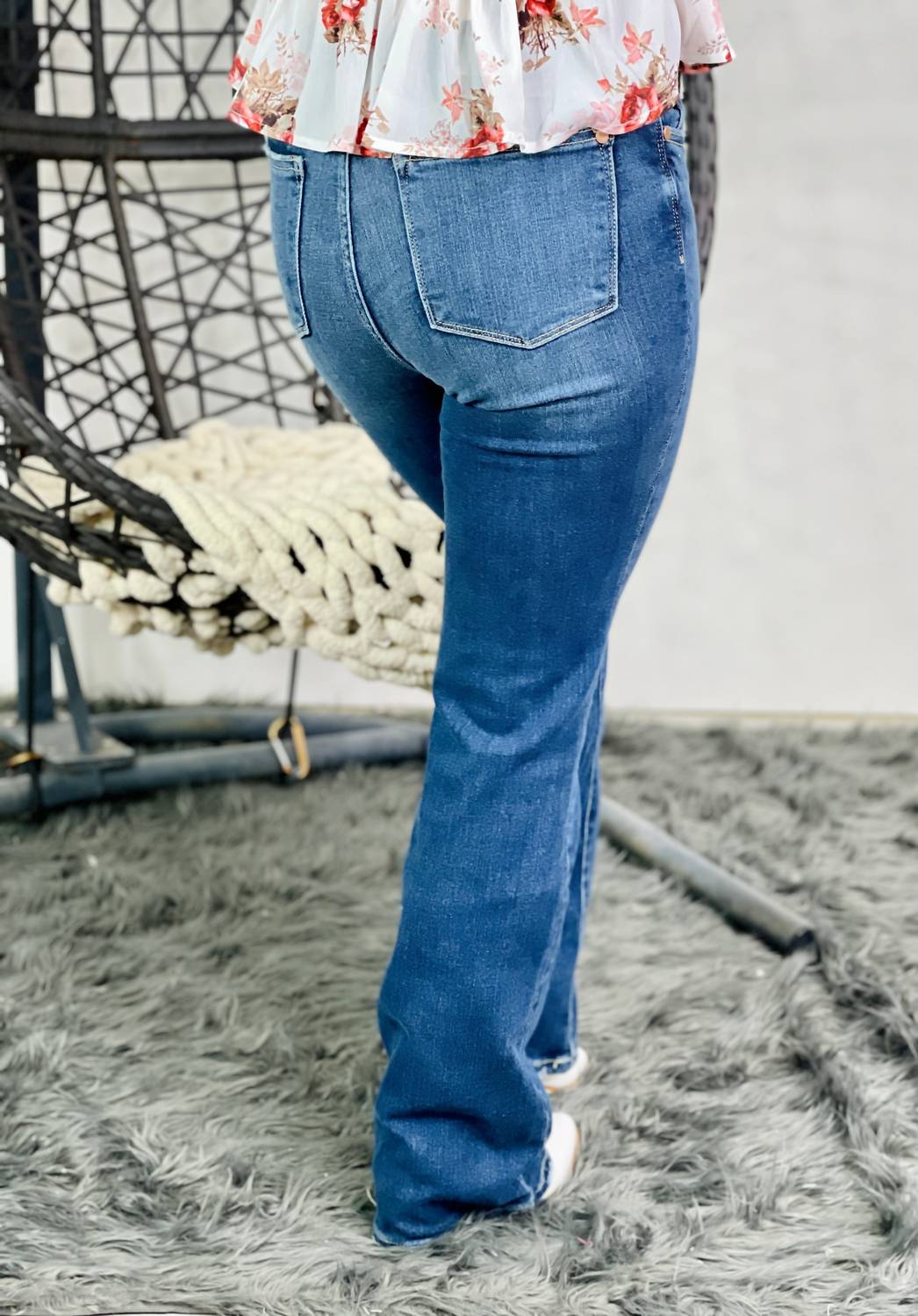 Judy Blue - Women's High Rise Bootcut Jeans