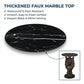 भेड़िये के सिर वाला एक्सेंट टेबल पशु प्रतिमा