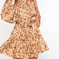 Entro - Spotted Waist Tie Dress
