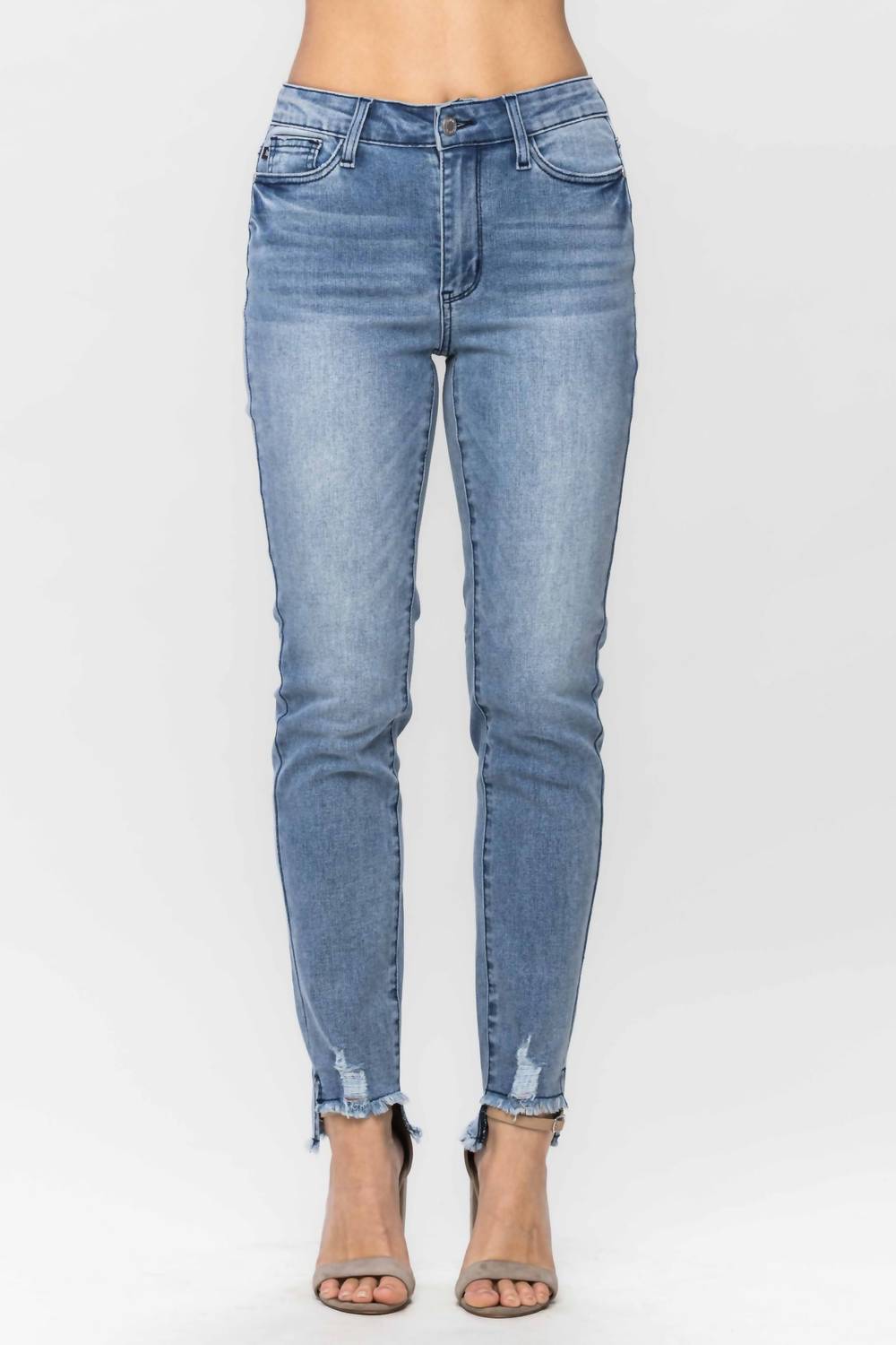 Judy Blue - Mid Rise Cool Denim Sustainable Relaxed Fit