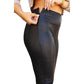 Julia Rose - The Farrah High-Waisted Faux Leather Leggings