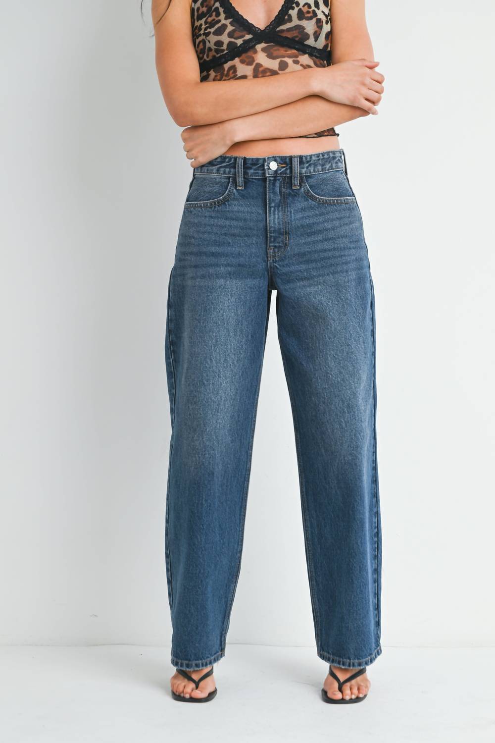 Just Black Denim - Low Rise Baggy Jeans
