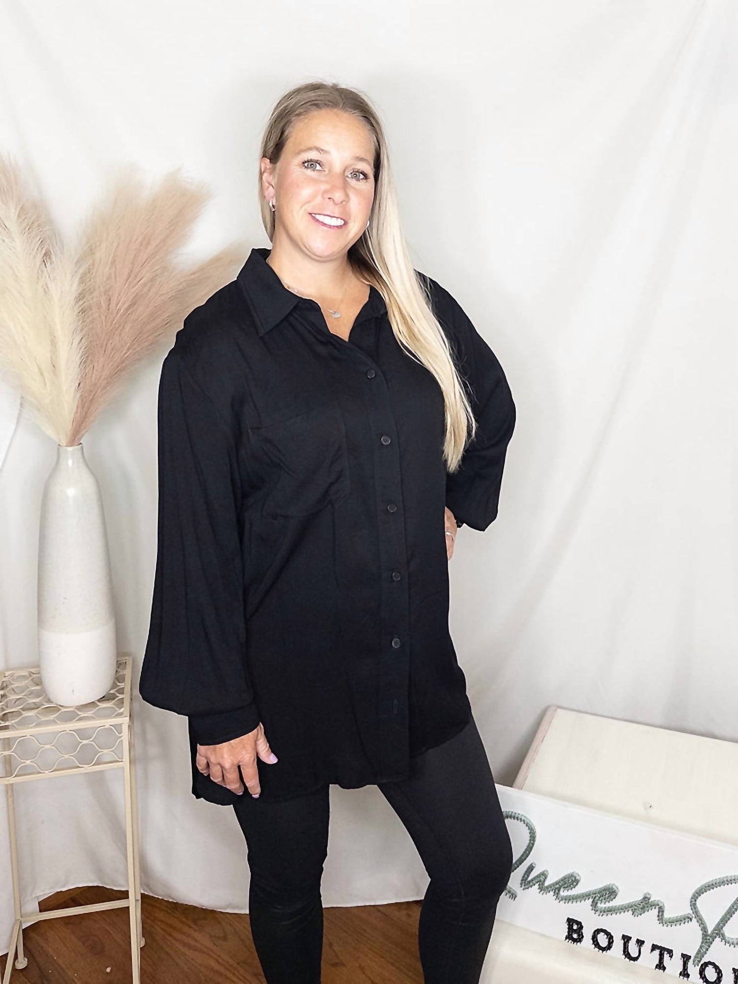 &Merci - Carry Me Away Button Up Top