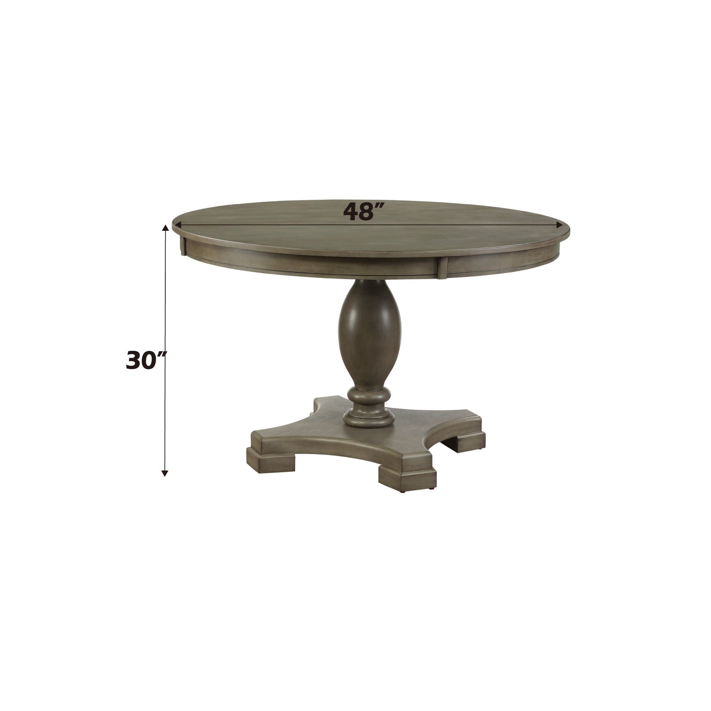 Waylon Dining Table - Gray / Oak