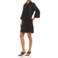 Karen Kane - Cuffed Sleeve Linen Dress