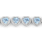 10.50 Carat Genuine Blue Topaz .925 Sterling Silver Bracelet