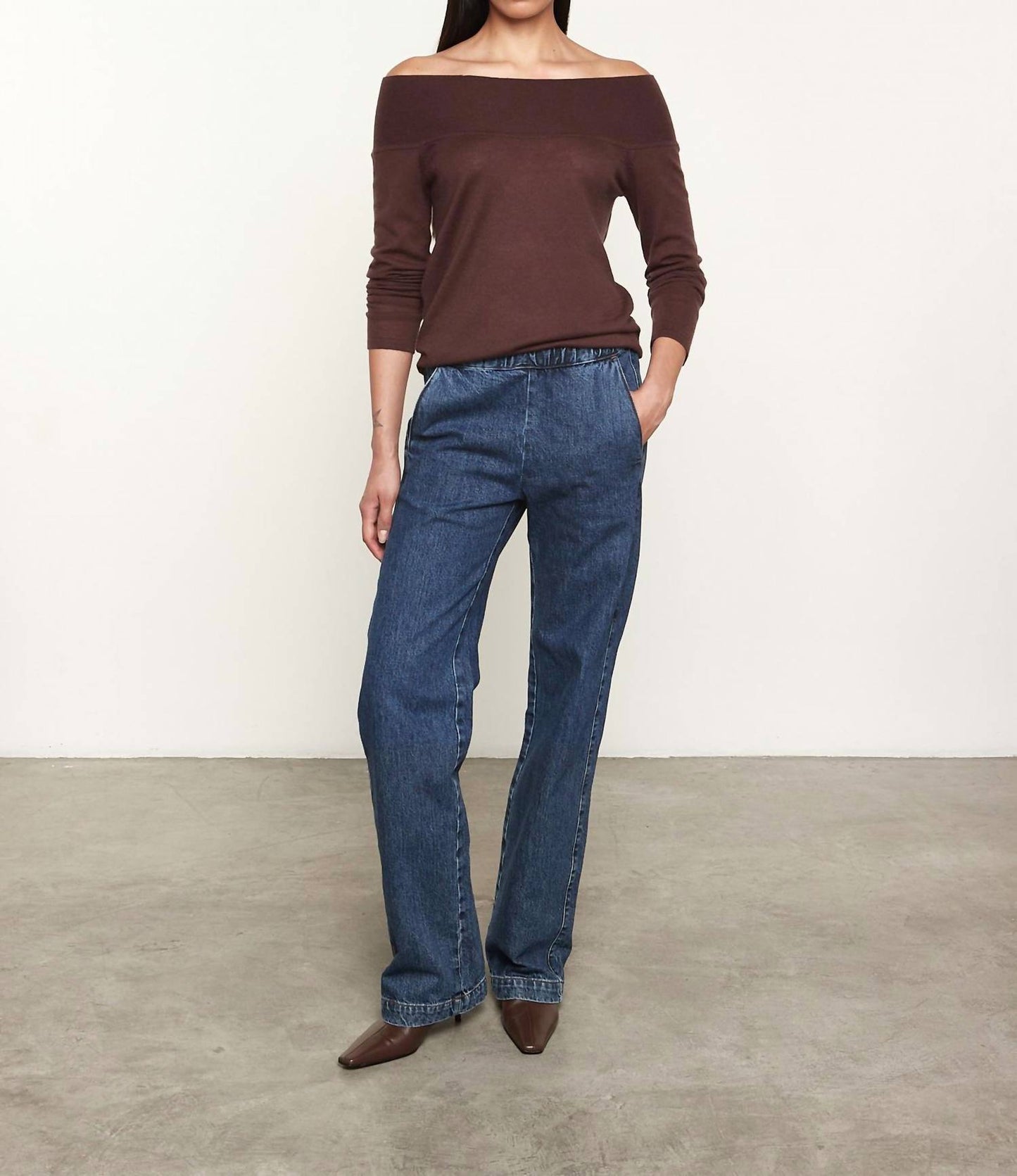 Enza Costa - COTTON DENIM EVERYWHERE PANT
