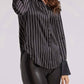 Generation Love - Jay Pinstripe Blouse