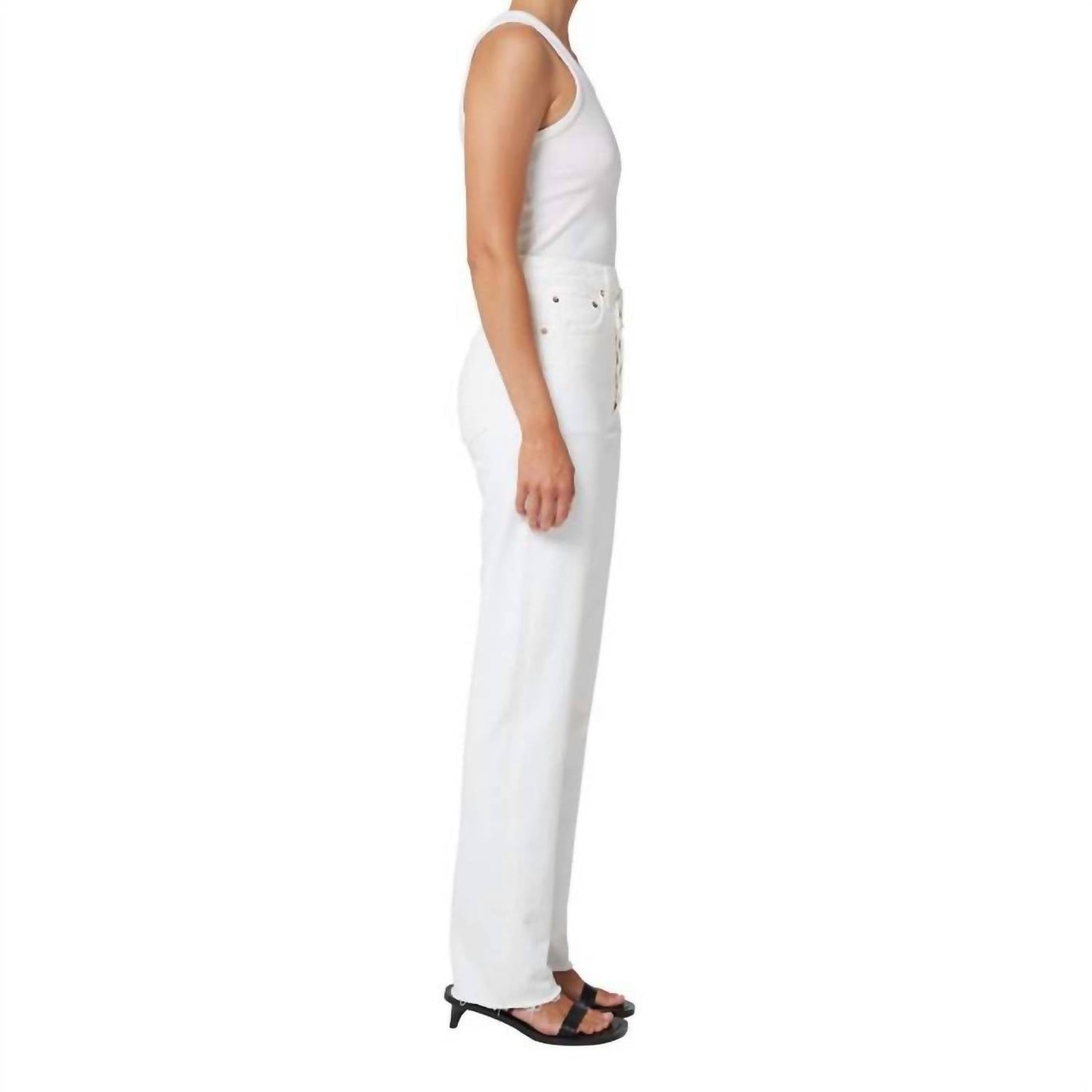 Agolde - Criss Cross Straight Jeans