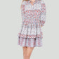 Black Tape - Ikat Smocked Mini Dress
