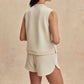 Varley - Marla Button Placket Tank Top