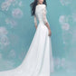 Allure Bridals - मिशा ए-लाइन ड्रेस