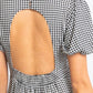 Lovestitch - Gingham Puff Sleeve Midi Dress