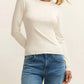 Z Supply - Second Skin Crew Long Sleeve Top
