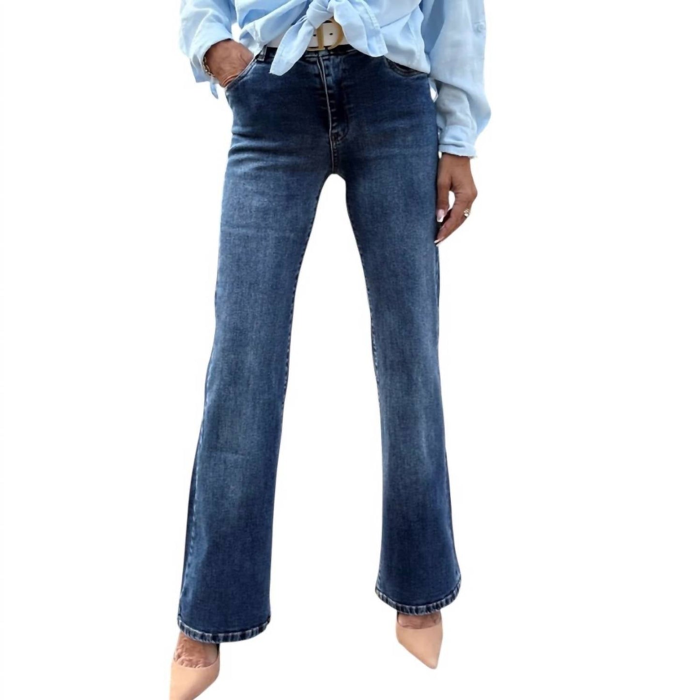Bevy Flog - Gabby Denim High Rise Jeans
