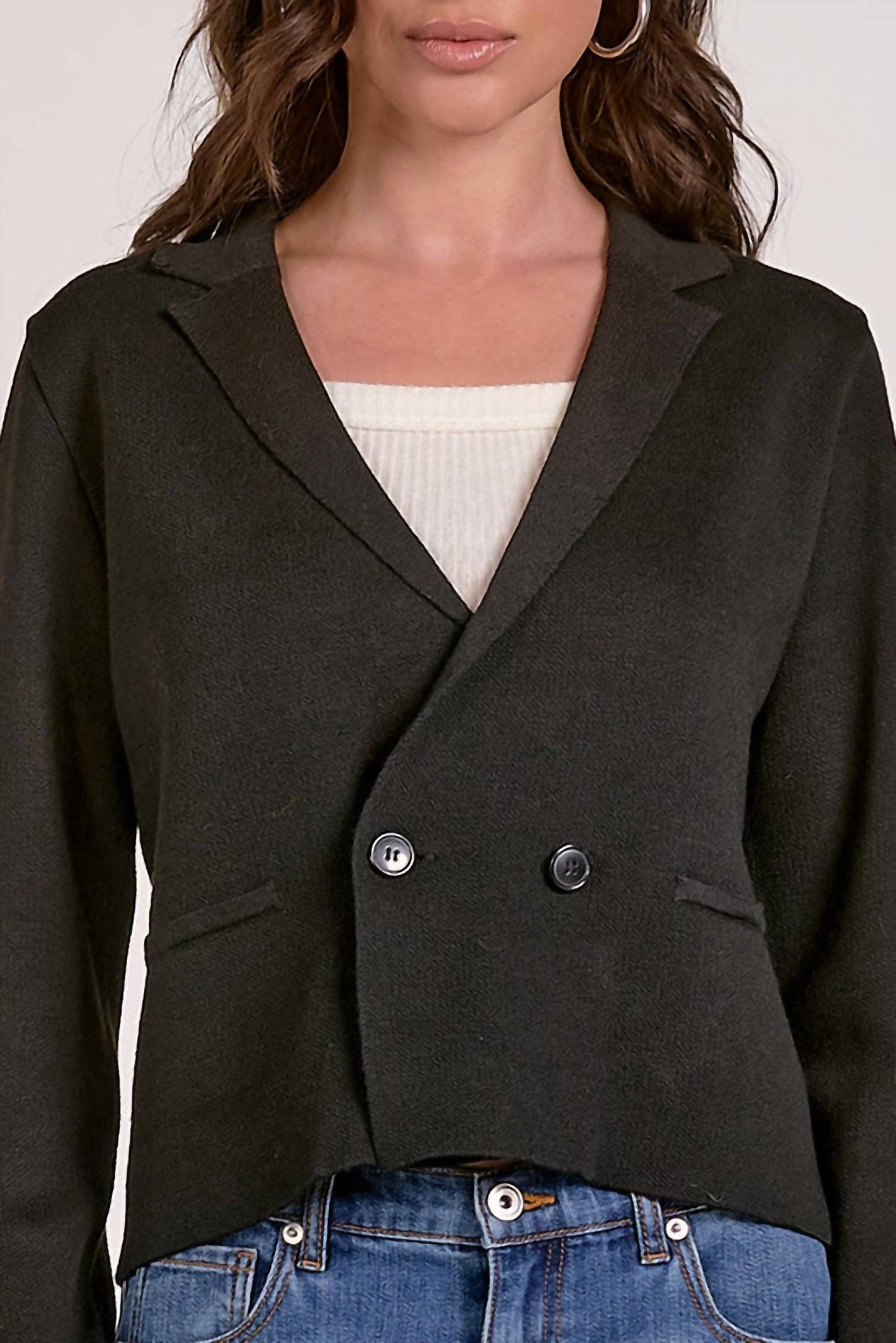 Elan - Stylish Sweater Jacket