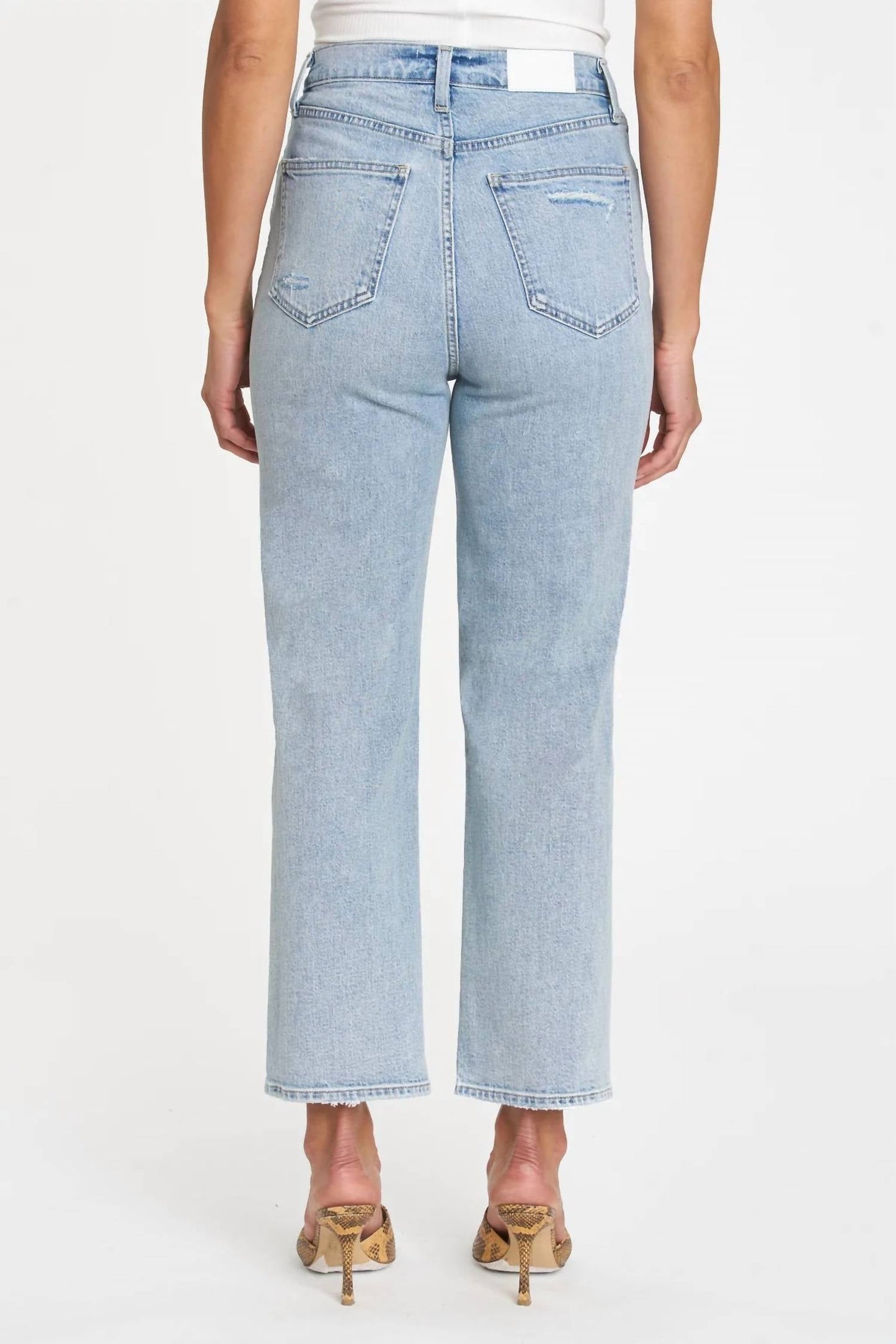 Pistola - Women's Cassie Super High Rise Straight Leg Jeans