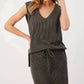 Kylie Paige - Kalina Charcoal Top