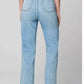Blanknyc - The baxter ribcage raw hem straight leg