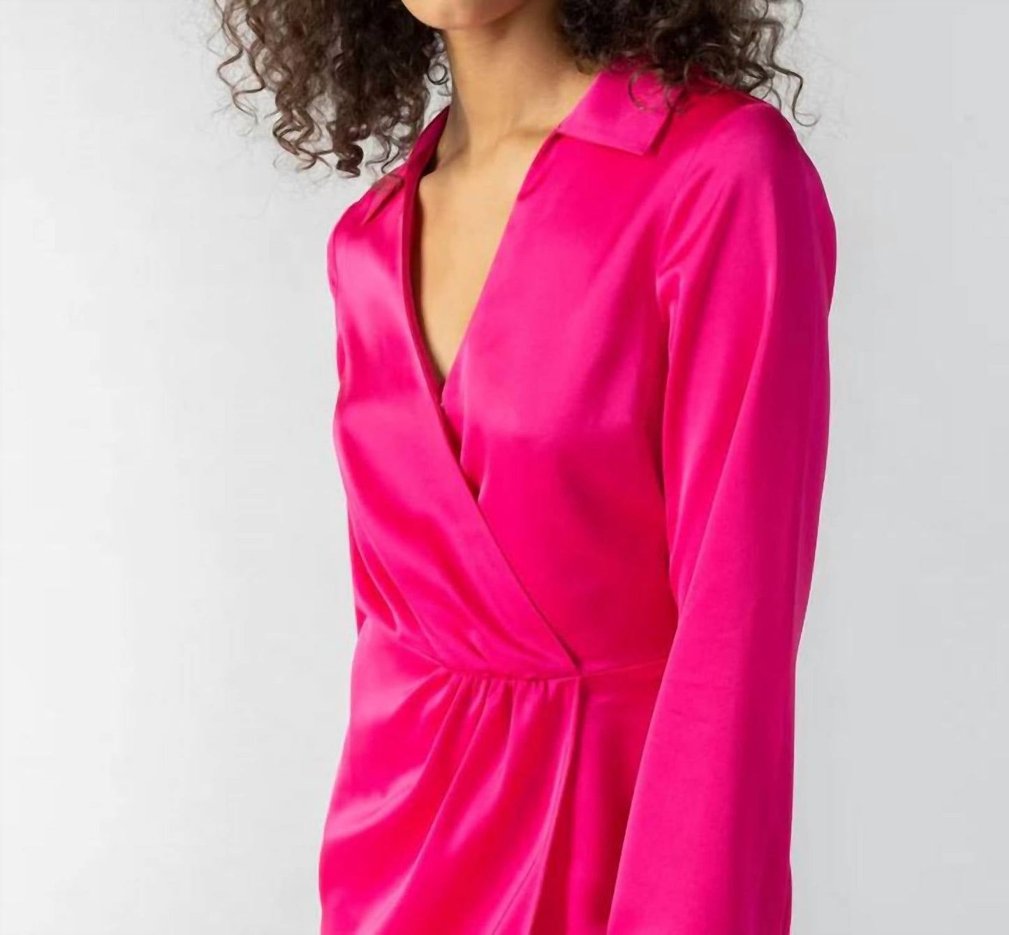 Sanctuary - Cuff Detail Wrap Dress
