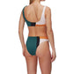 Seafolly - Color Block Multi Hi-rise Bikini Bottom