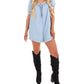Free People - Daisy Denim Babydoll Romper