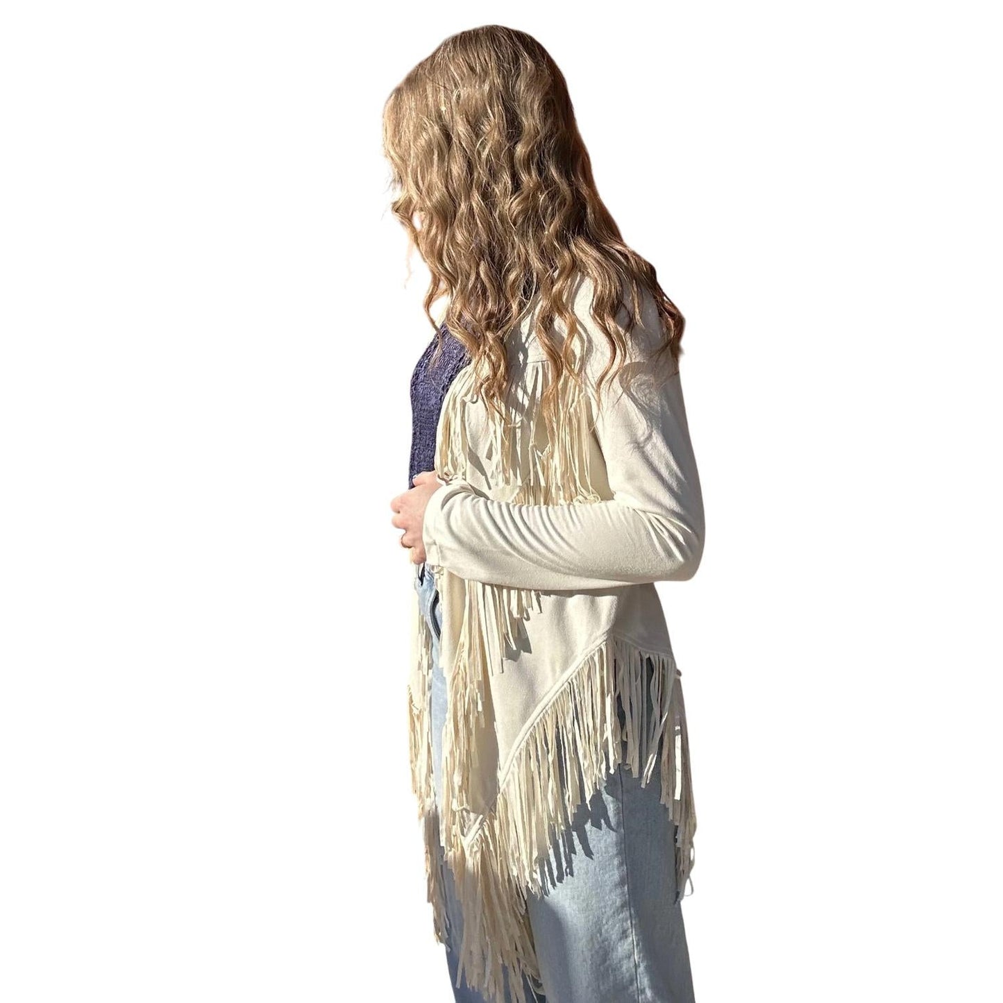 Angie - Fringed Western Jacket