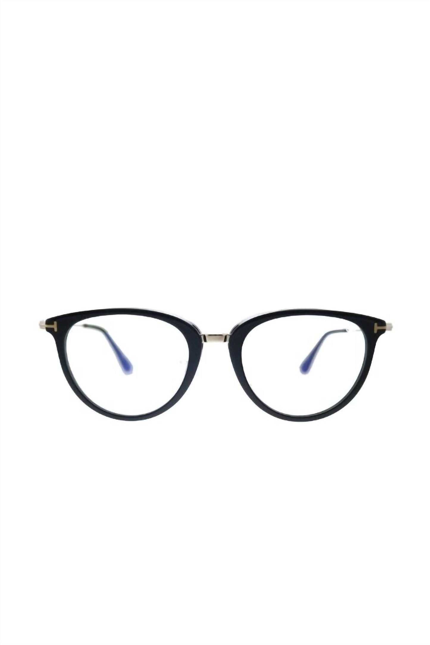 Tom Ford Sunglasses - Soft Round Plastic Eyeglasses with Blue Block Lens