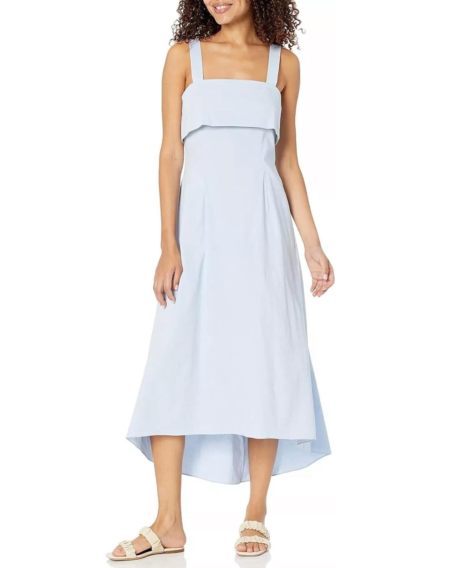 Theory - Flap midi dress