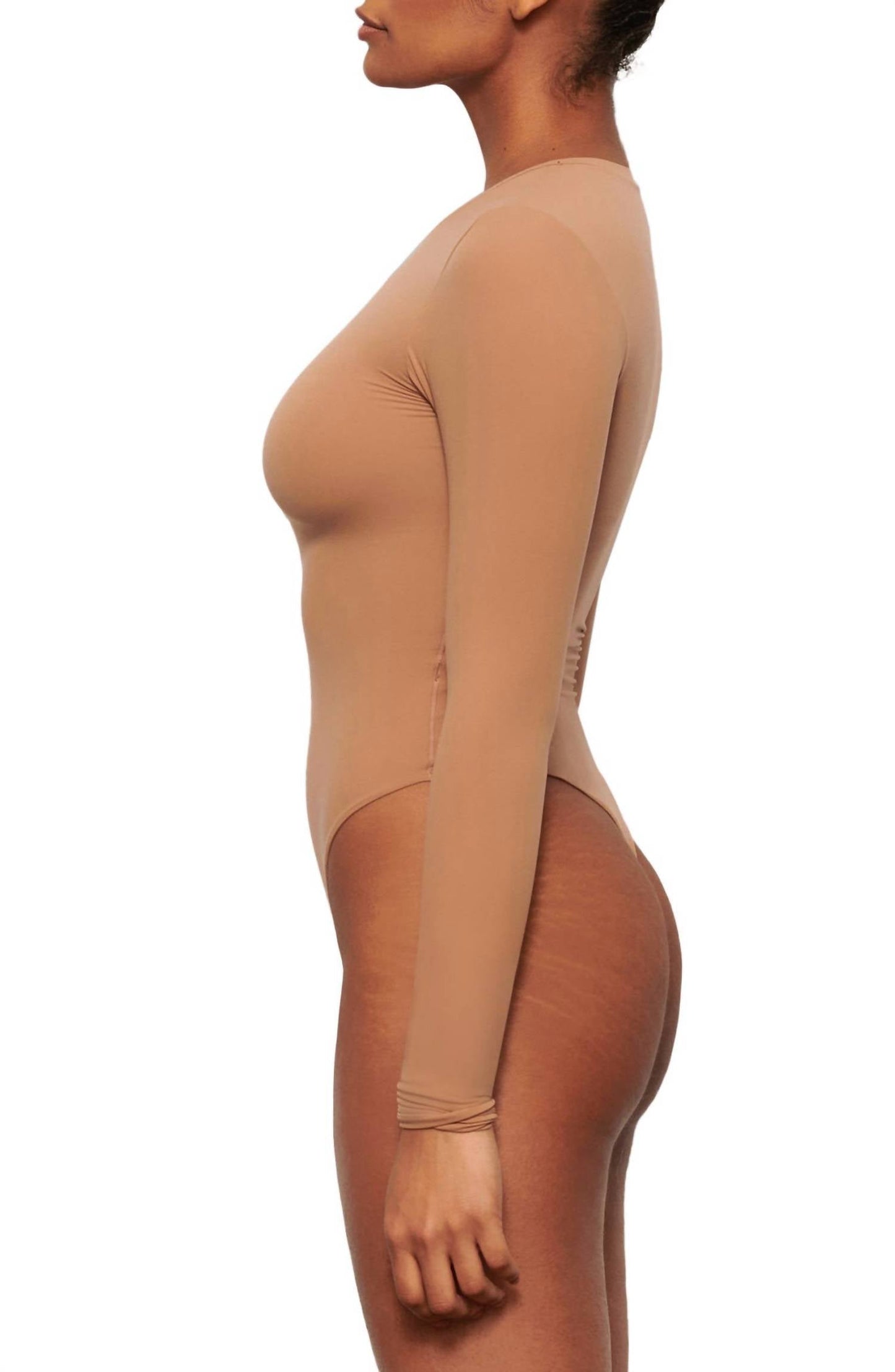 Skims - Fits Everybody Long Sleeve Crew Neck Bodysuit