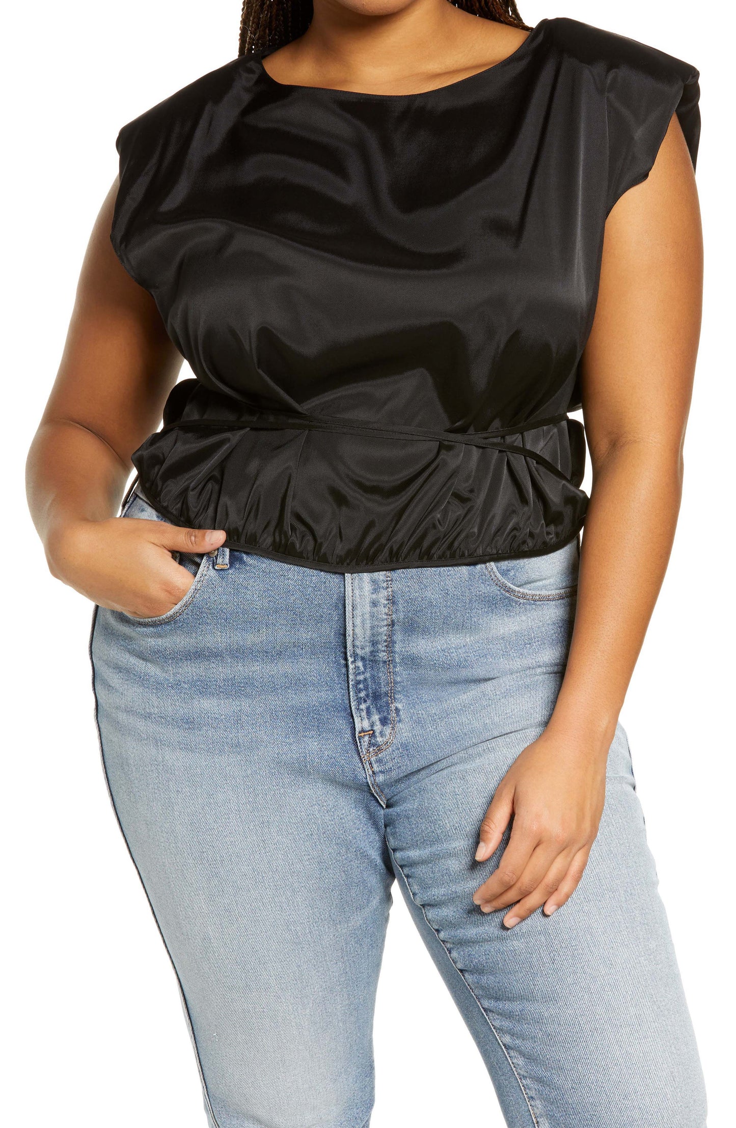 Plus Size Women's Wayf Aliso Top, Size 2X - Black