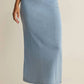 Z Supply - Gail Jersey Denim Midi Skirt