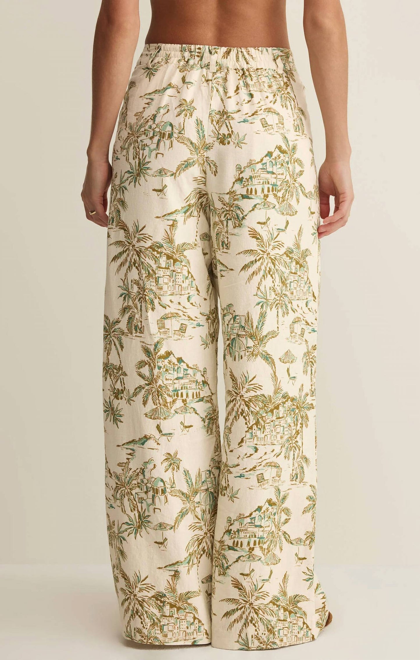Z Supply - Overlook Tiki Tide Linen Pants