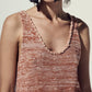 Escvdo - Ofrenda Scoop Necktank Top