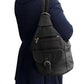 Roma Leathers - Women's Leather Backpack With Multi Compartments