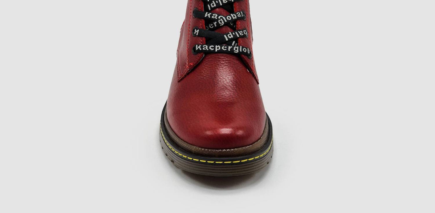 Kcr Group - Women's Premium Leather Zip-Up Boots