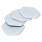 Heavy Duty Hexagonal Furniture Moving Sliders 4 Pack