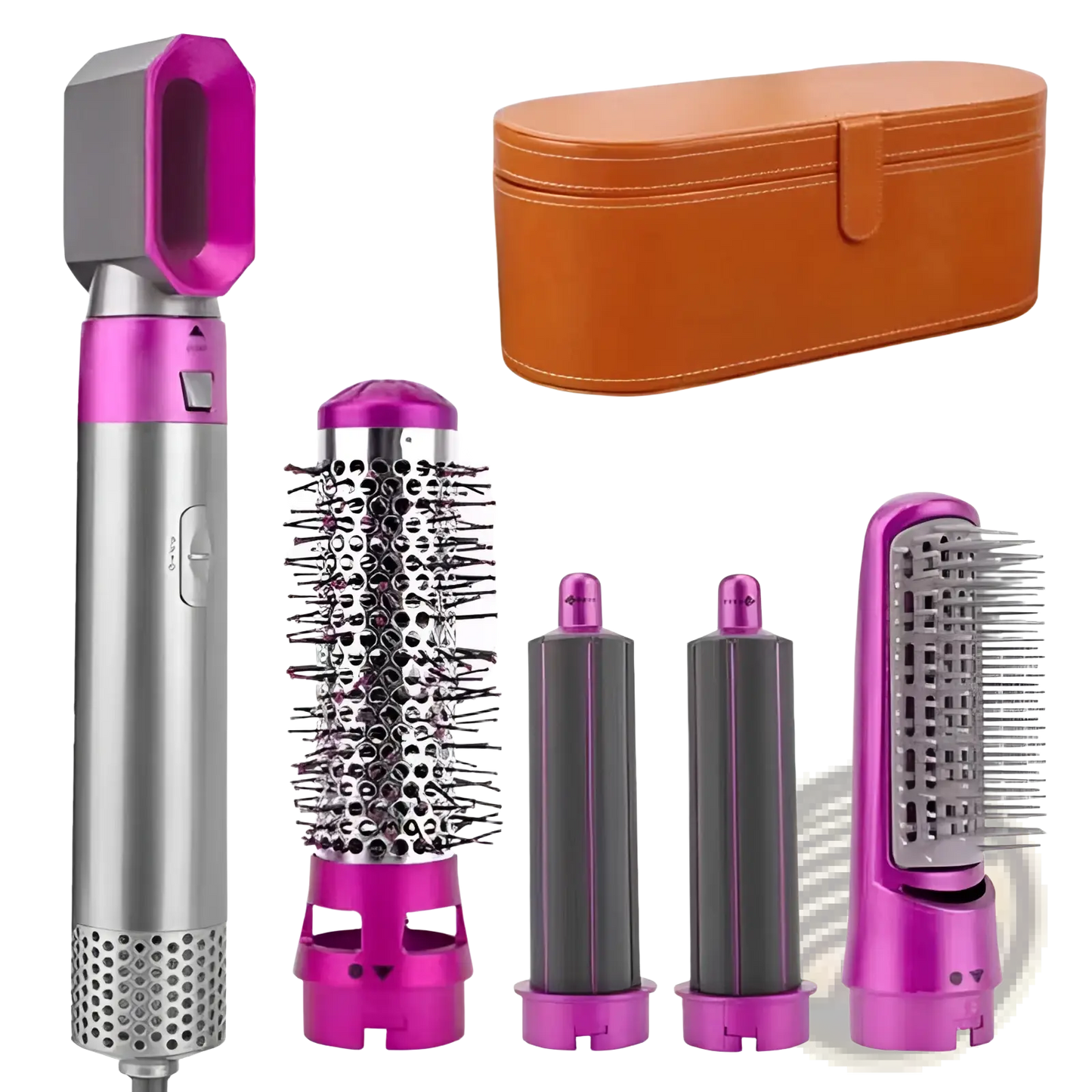 5-in-1 Hot Air Comb Hair Dryer and Styler Set