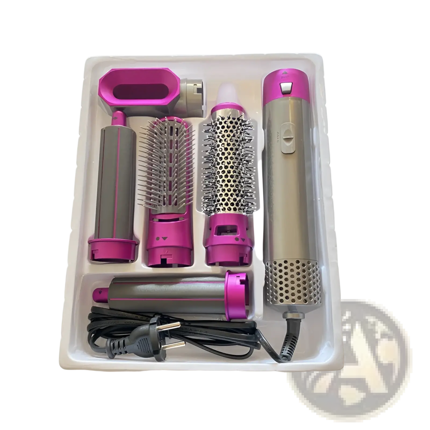 5-in-1 Hot Air Comb Hair Dryer and Styler Set